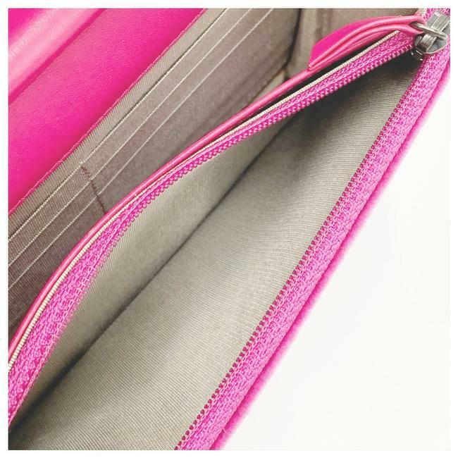 Chanel Boy Wallet on Chain Quilted Woc Pink Velvet Cross Body Bag