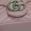 PREORDER Gucci Calfskin Matelasse Super Mini GG Marmont Shoulder Bag Wild Rose