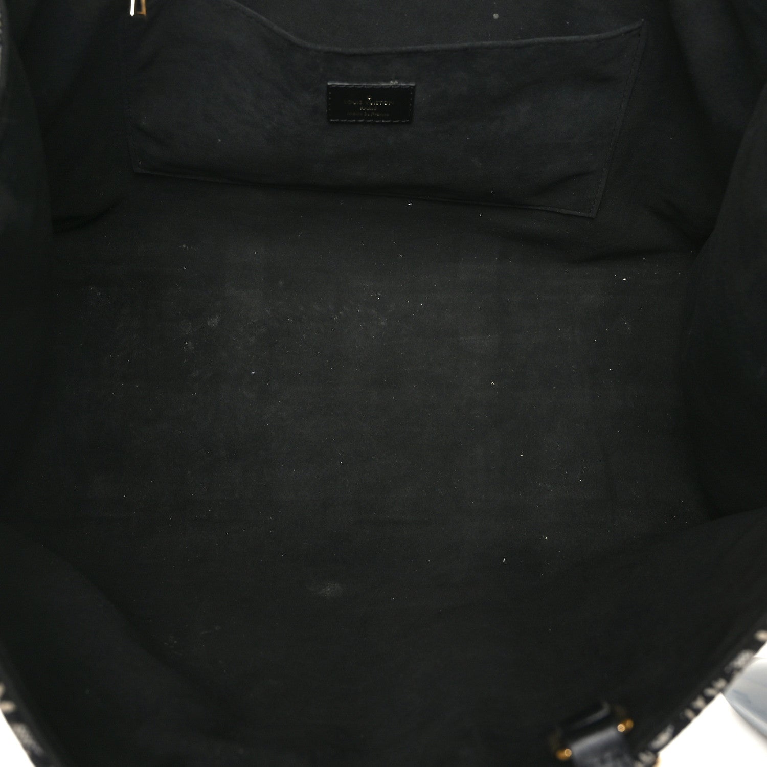 Louis Vuitton Jacquard Since 1854 Onthego GM Grey Tote Shoulder Handbag