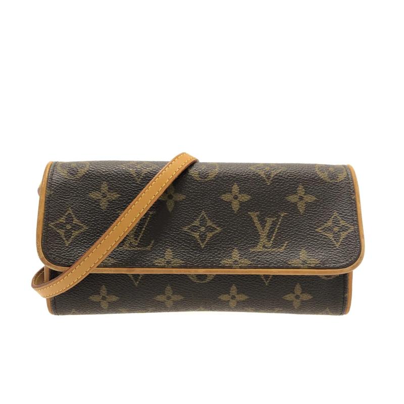 LOUIS VUITTON Monogram Pochette Twin PM