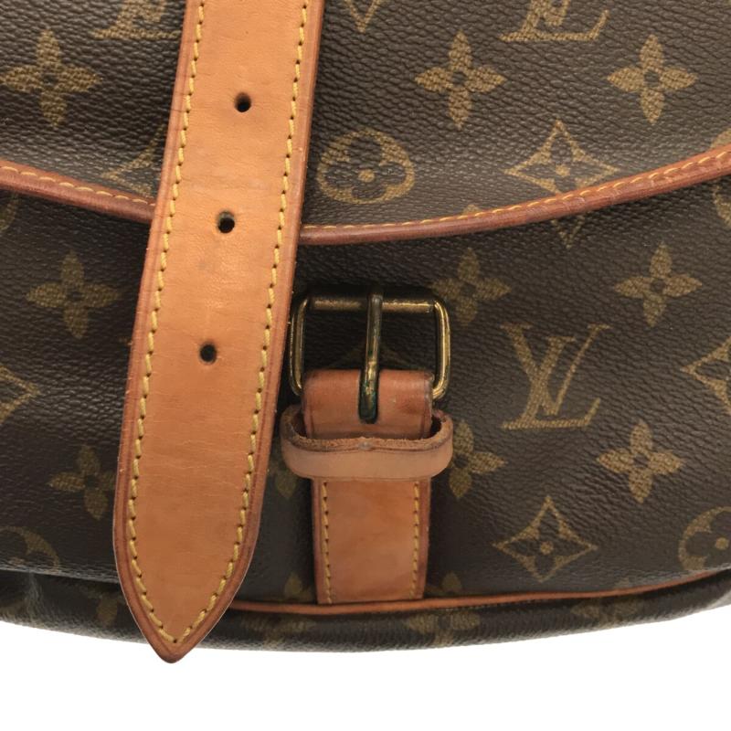LOUIS VUITTON Saumur 35 Monogram Shoulder Bag AR0930