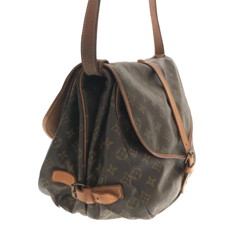 LOUIS VUITTON Saumur 35 Monogram Shoulder Bag AR0930
