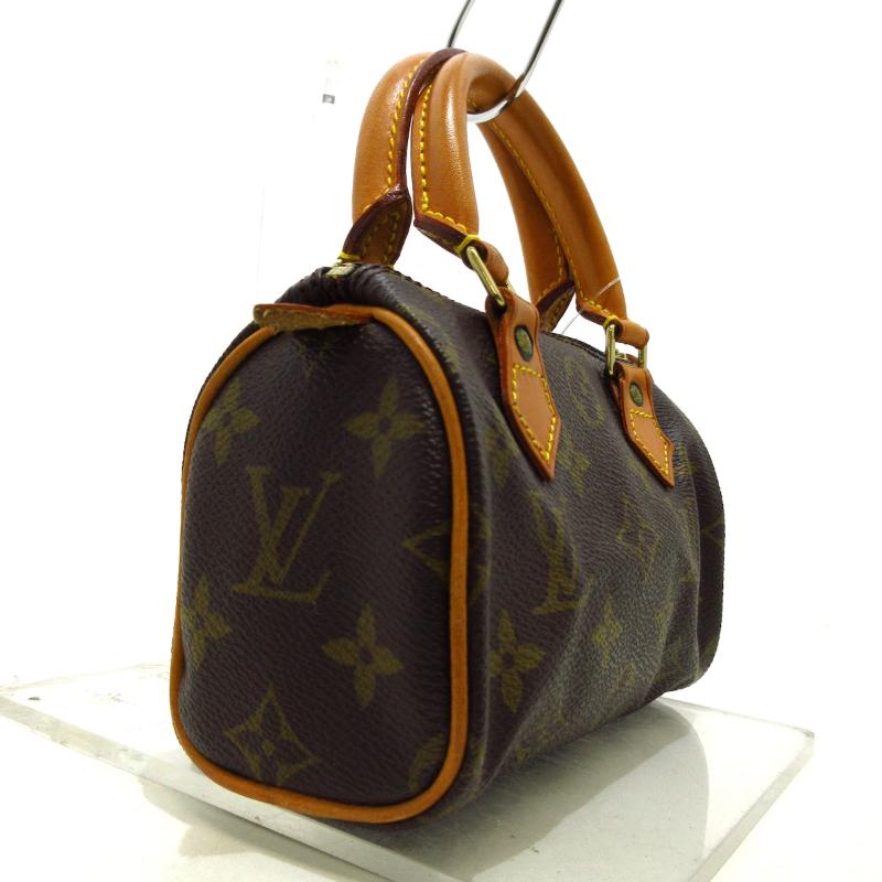 USED Louis Vuitton Monogram Mini Sac HL Speedy