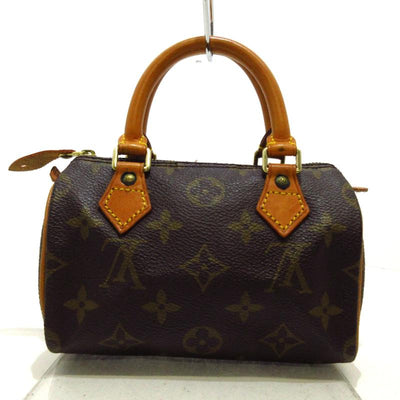 USED Louis Vuitton Monogram Mini Sac HL Speedy