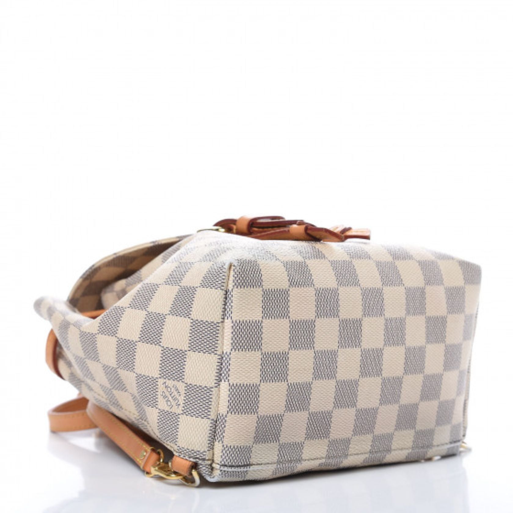 Louis Vuitton Sperone Damier Azur Backpack Bag White