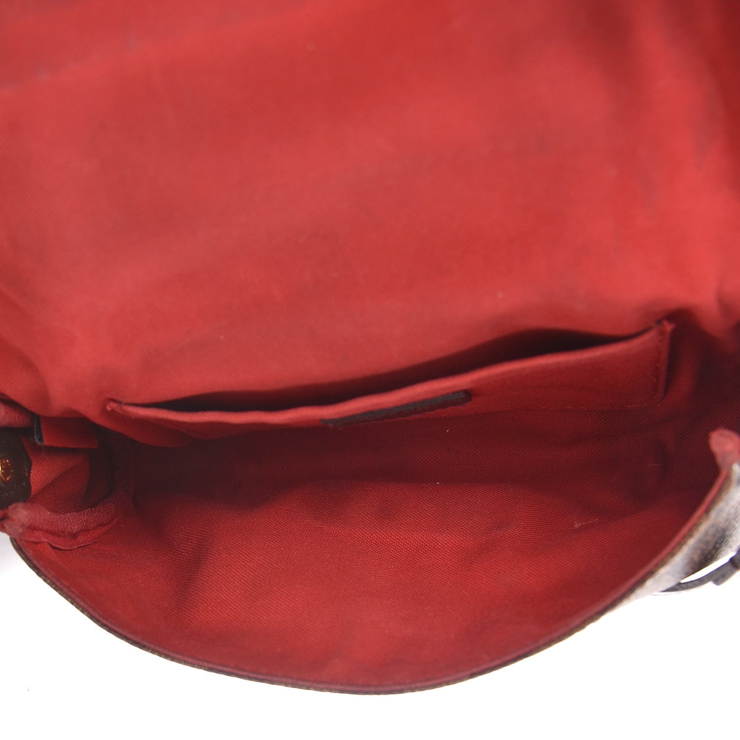 Louis Vuitton Favorite Damier Ebene Pm Brown Coated Canvas Clutch