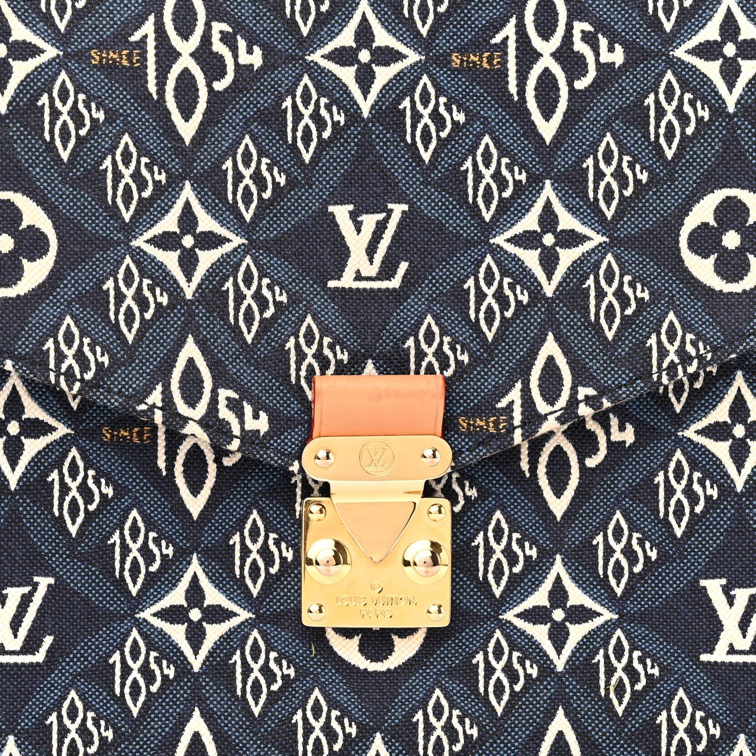 LOUIS VUITTON Jacquard Since 1854 Pochette Metis Blue