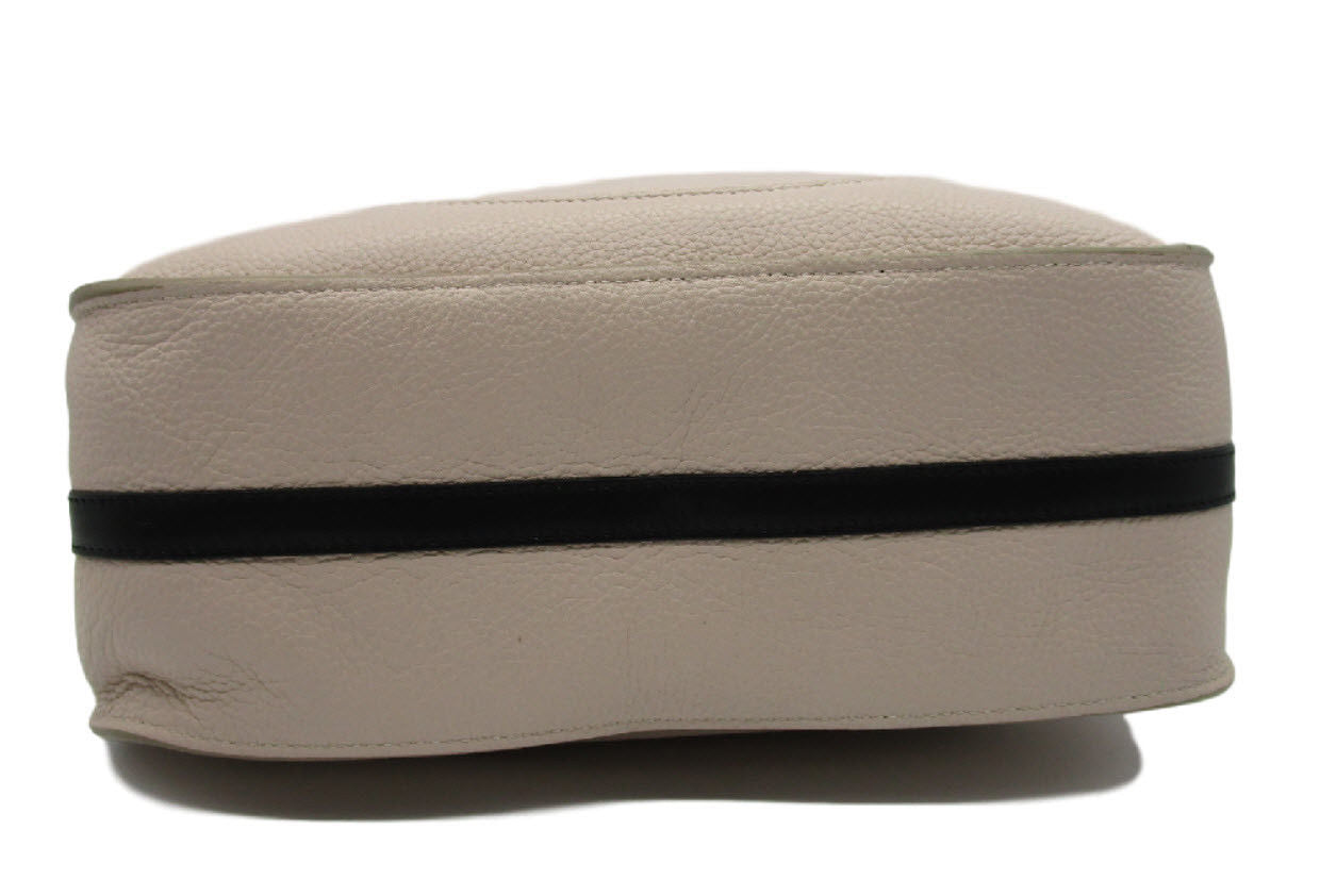 Chley Small Hayley Ivory Beige Abstract White Leather Hobo Gold Hardware $1890 - MyDesignerly