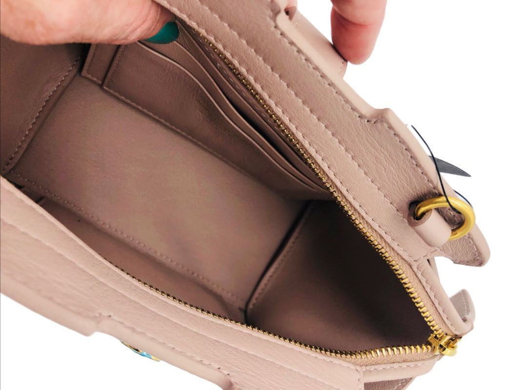 Saint Laurent YSL Toy Cabas Monogram Crossbody Light Pink MSRP $1400 - MyDesignerly