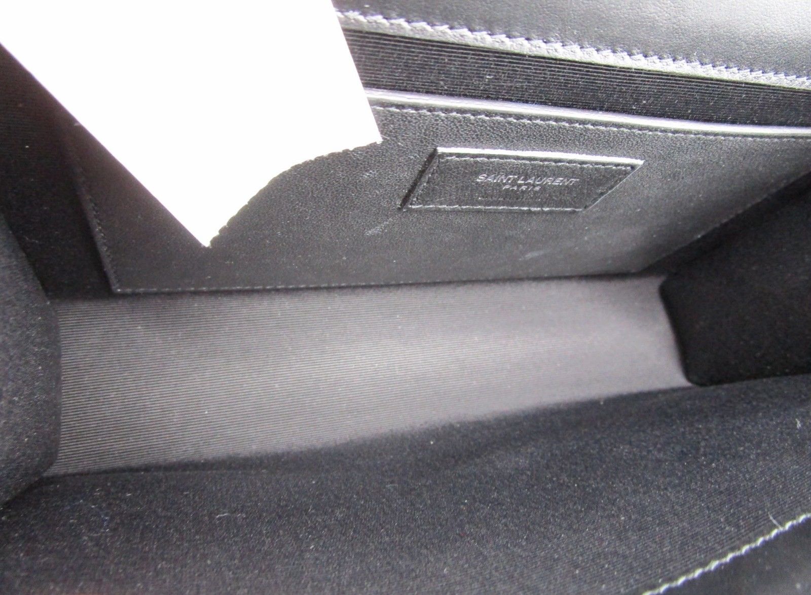 Saint Laurent Monogram Kate Monogram Medium Tassel Stars Black Calfskin Leather