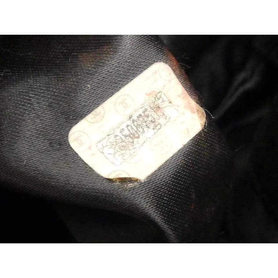 CHANEL Black Vintage Suede CC Chain Bucket Backpack Shoulder Bag - MyDesignerly