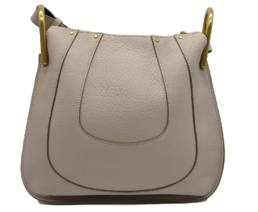 Chley Small Hayley Ivory Beige Abstract White Leather Hobo Gold Hardware $1890 - MyDesignerly