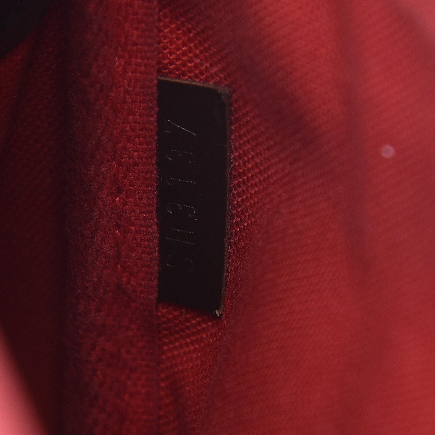 Louis Vuitton Favorite Damier Ebene Pm Brown Coated Canvas Clutch