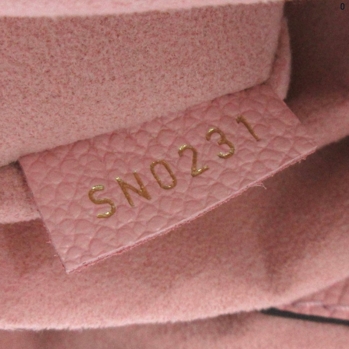 Louis Vuitton Empreinte Monogram Giant By The Pool Marshmallow Hobo PM Bouton De Rose