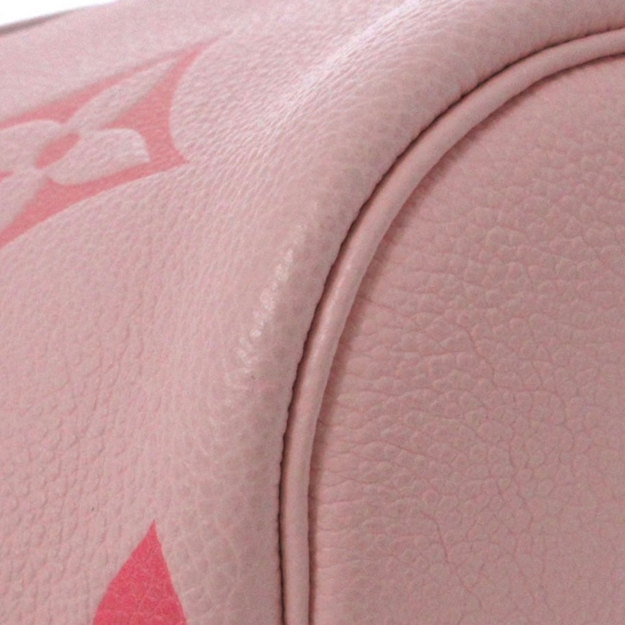 Louis Vuitton Empreinte Monogram Giant By The Pool Marshmallow Hobo PM Bouton De Rose