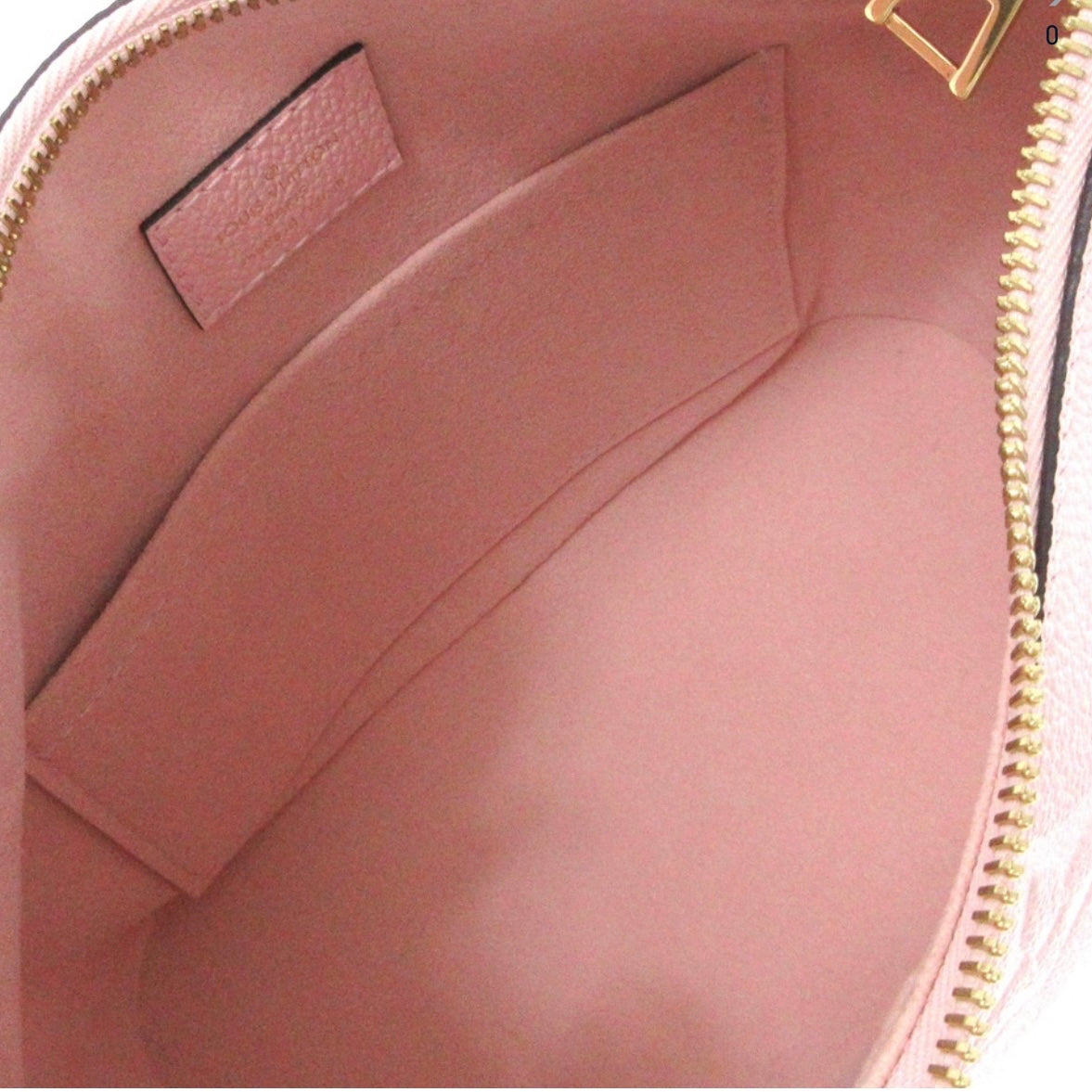 Louis Vuitton Empreinte Monogram Giant By The Pool Marshmallow Hobo PM Bouton De Rose