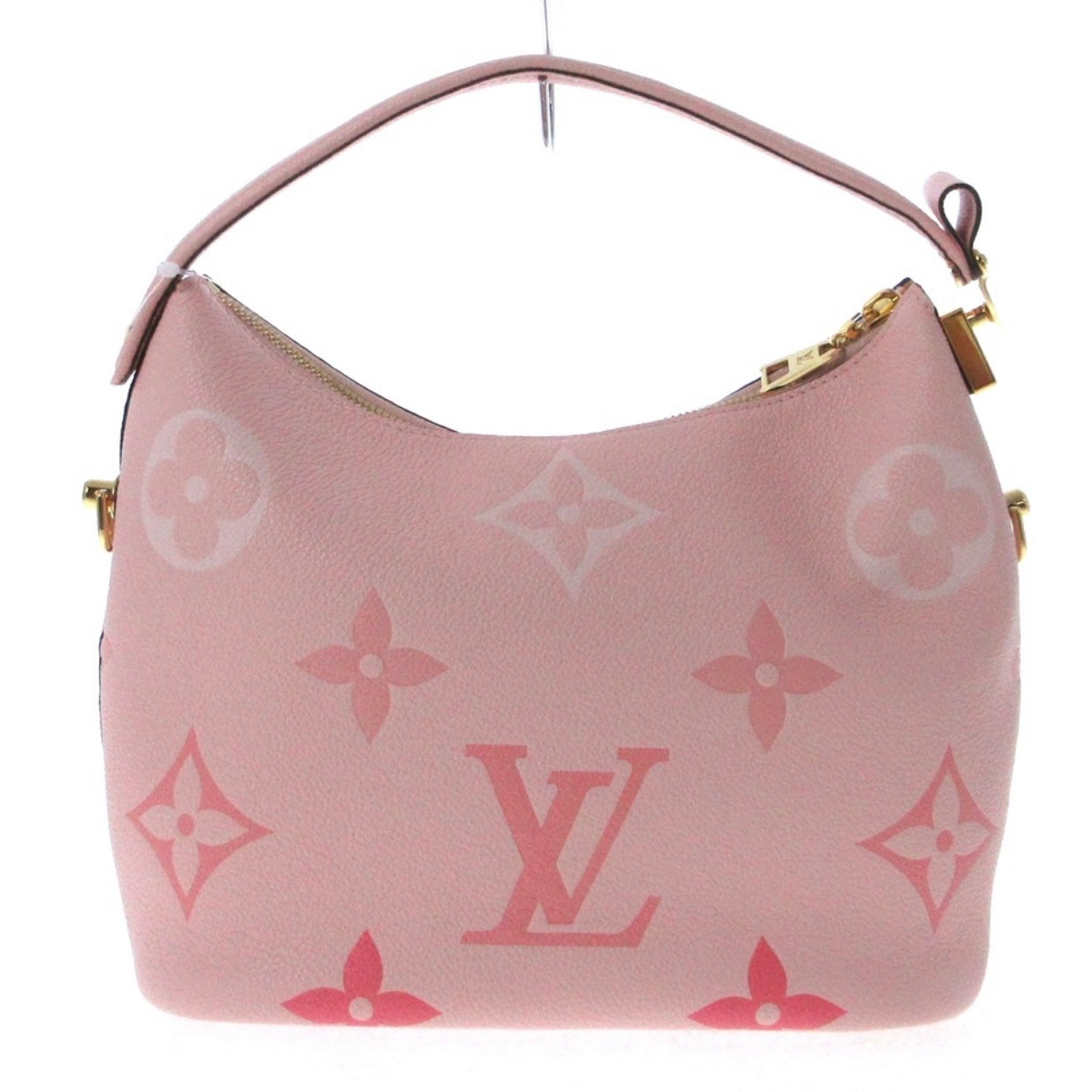 Louis Vuitton Empreinte Monogram Giant By The Pool Marshmallow Hobo PM Bouton De Rose