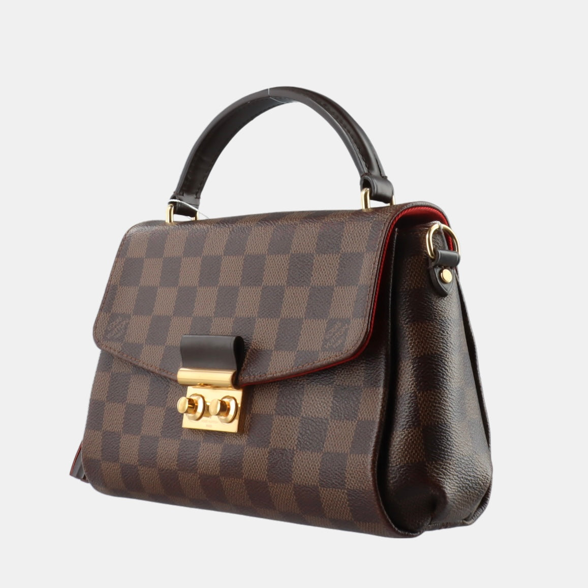 Used LOUIS VUITTON Damier Ebene Croisette