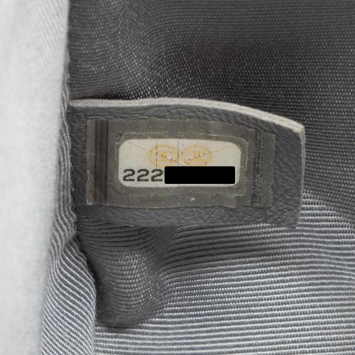 Chanel Old Medium Boy Bag Cream White Chevron