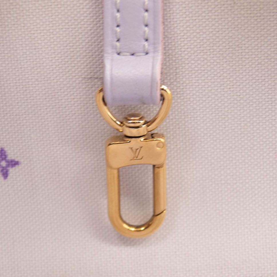 USED LOUIS VUITTON Monogram Giant Spring In The City Neverfull MM Sunrise Pastel