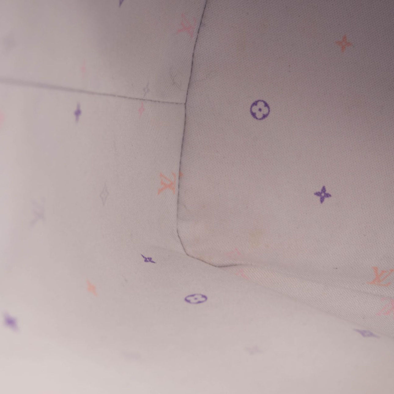 USED LOUIS VUITTON Monogram Giant Spring In The City Neverfull MM Sunrise Pastel