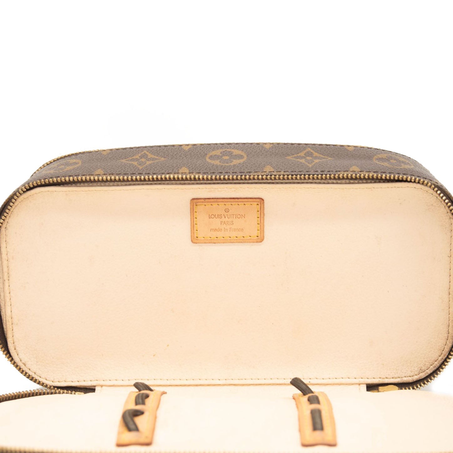 LOUIS VUITTON Monogram Trousse Blush PM Cosmetic Pouch