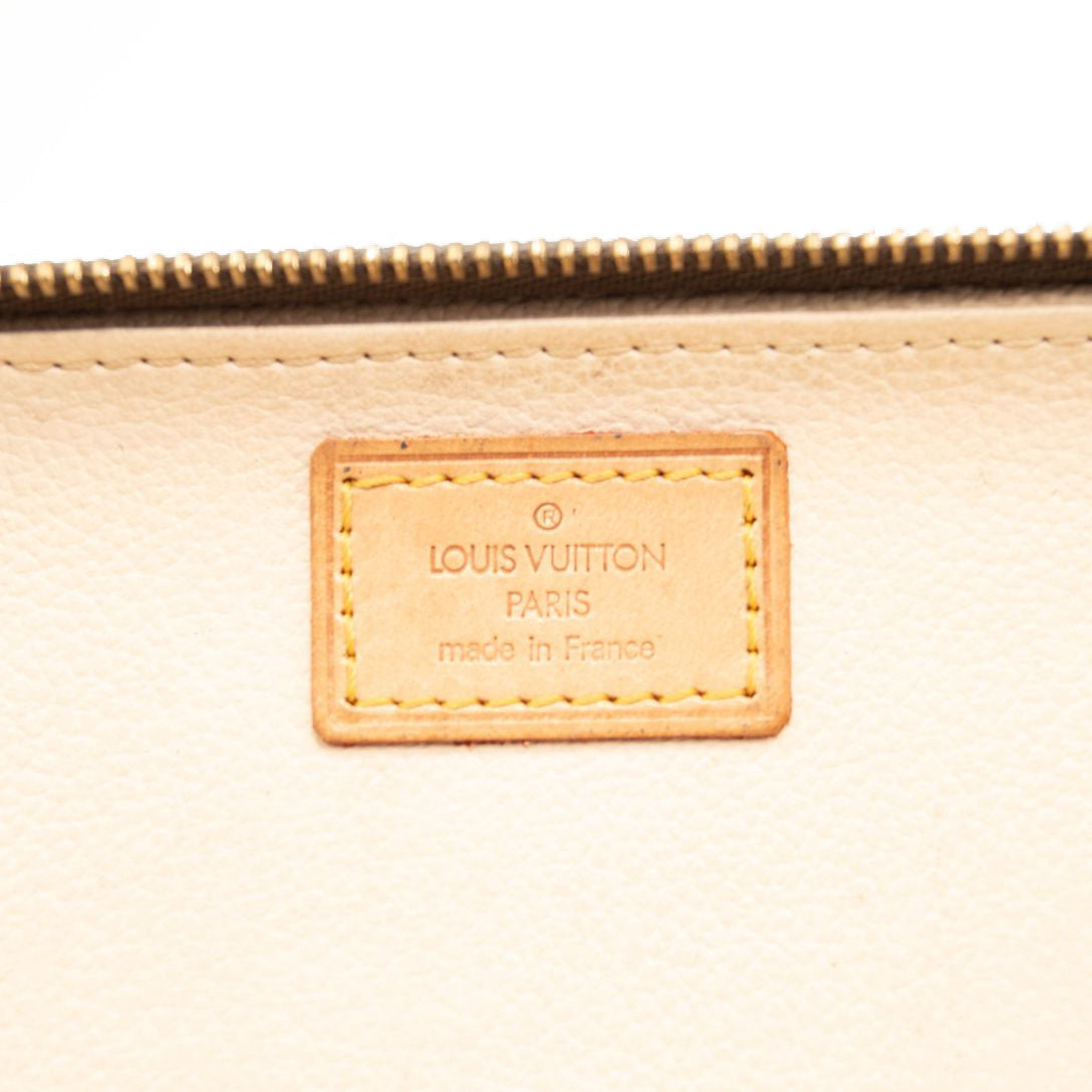 LOUIS VUITTON Monogram Trousse Blush PM Cosmetic Pouch