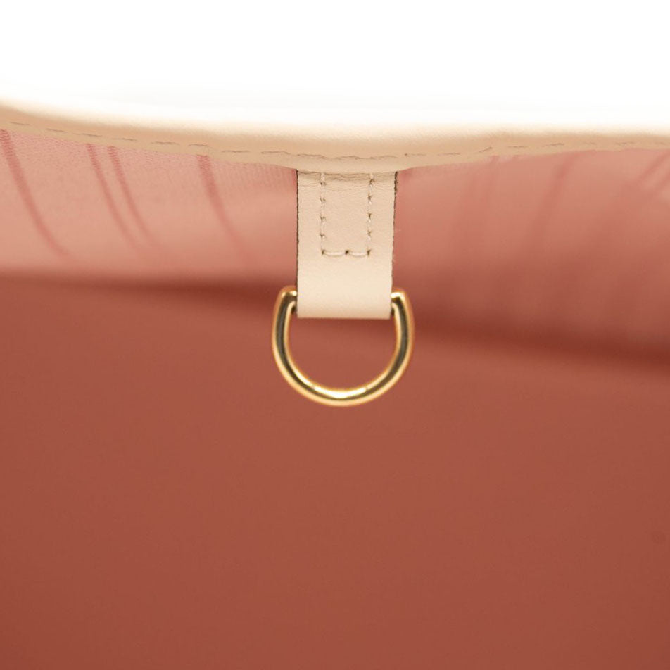 LOUIS VUITTON Braided Damier Azur Neverfull MM Rose Ballerine