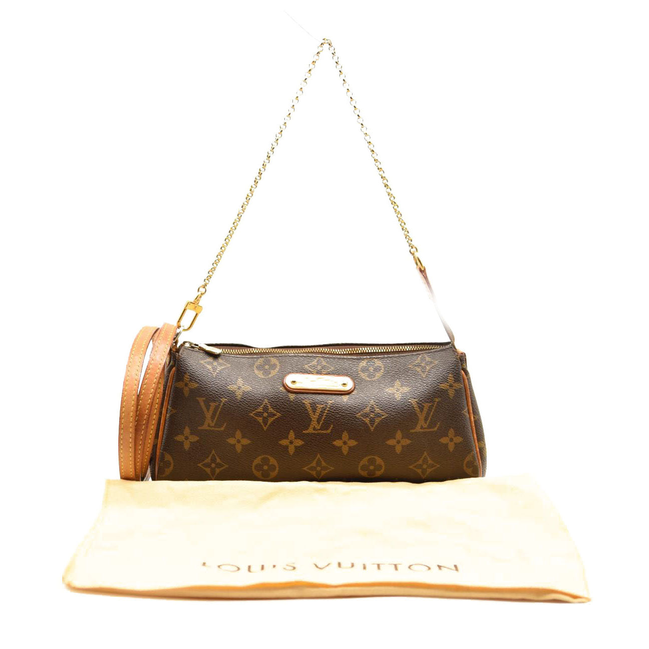 USED Louis Vuitton Monogram Eva Crossbody Chain SN2121 - MyDesignerly