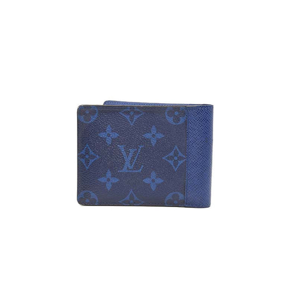 NWT Authentic Louis Vuitton Taigarama Monogram Multiple Wallet Miami Green  M3089