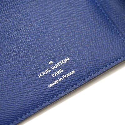 Louis Vuitton Taigarama Multiple Wallet Men M30299 Cobalt Navy
