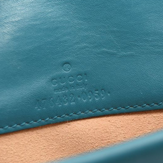 Gucci Velvet Super Mini Dionysus Shoulder Bag Teal Velvet