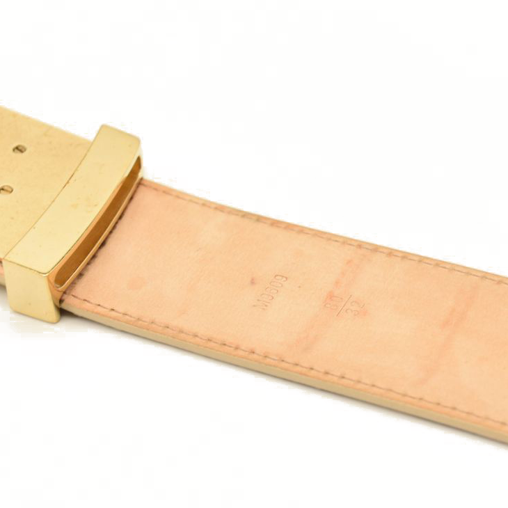 Louis Vuitton Damier Azur LV Initiales Belt 80 32