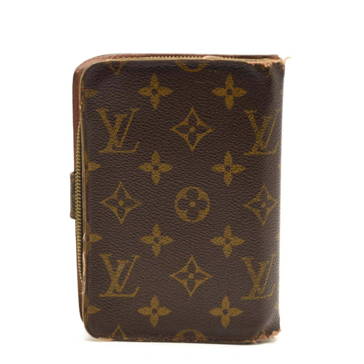 Papillon cloth handbag Louis Vuitton Brown in Cloth - 40915384