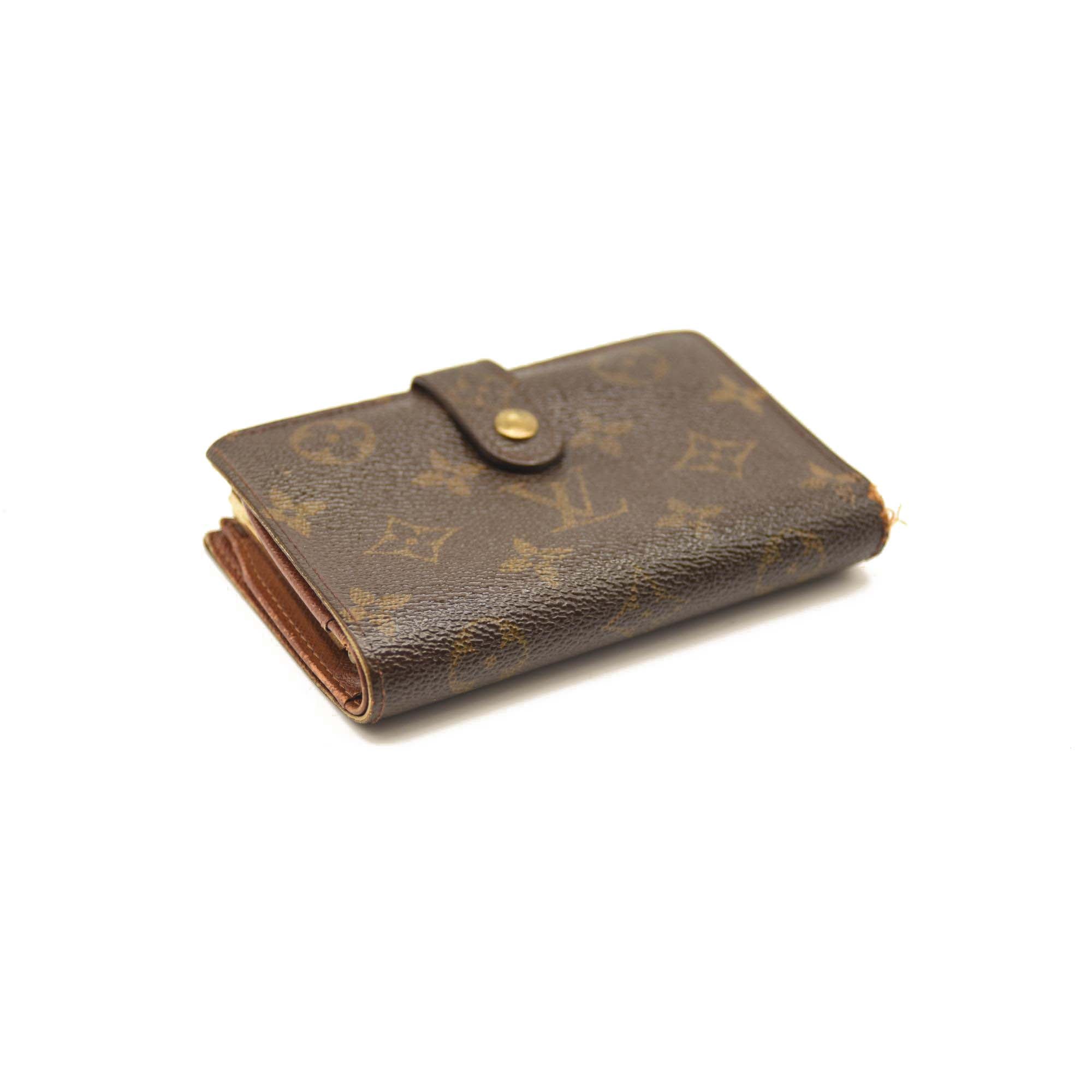 USED Louis Vuitton Monogram French Purse Wallet