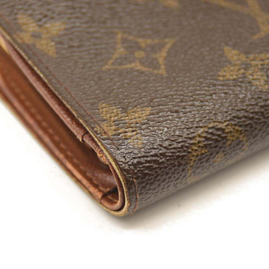 USED Louis Vuitton Monogram French Purse Wallet