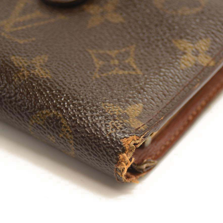 USED Louis Vuitton Monogram French Purse Wallet