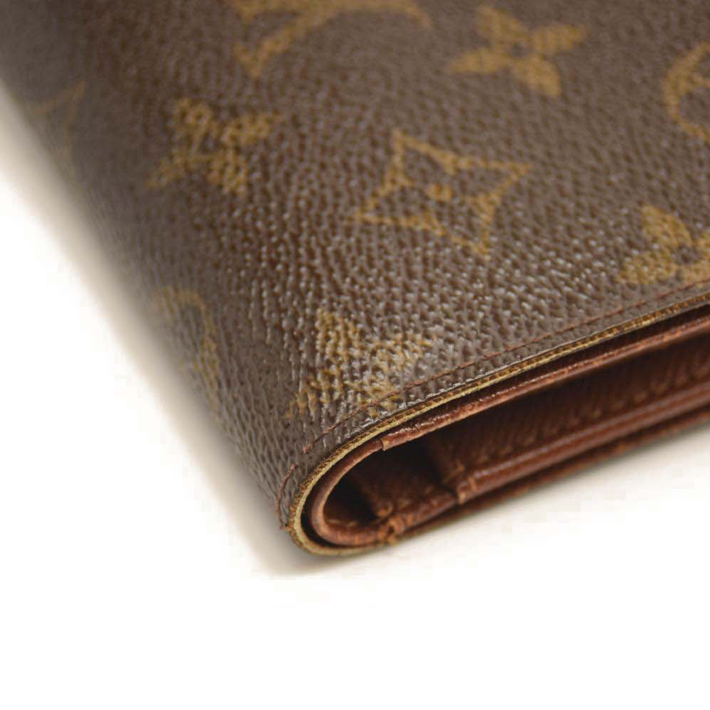 USED Louis Vuitton Monogram French Purse Wallet