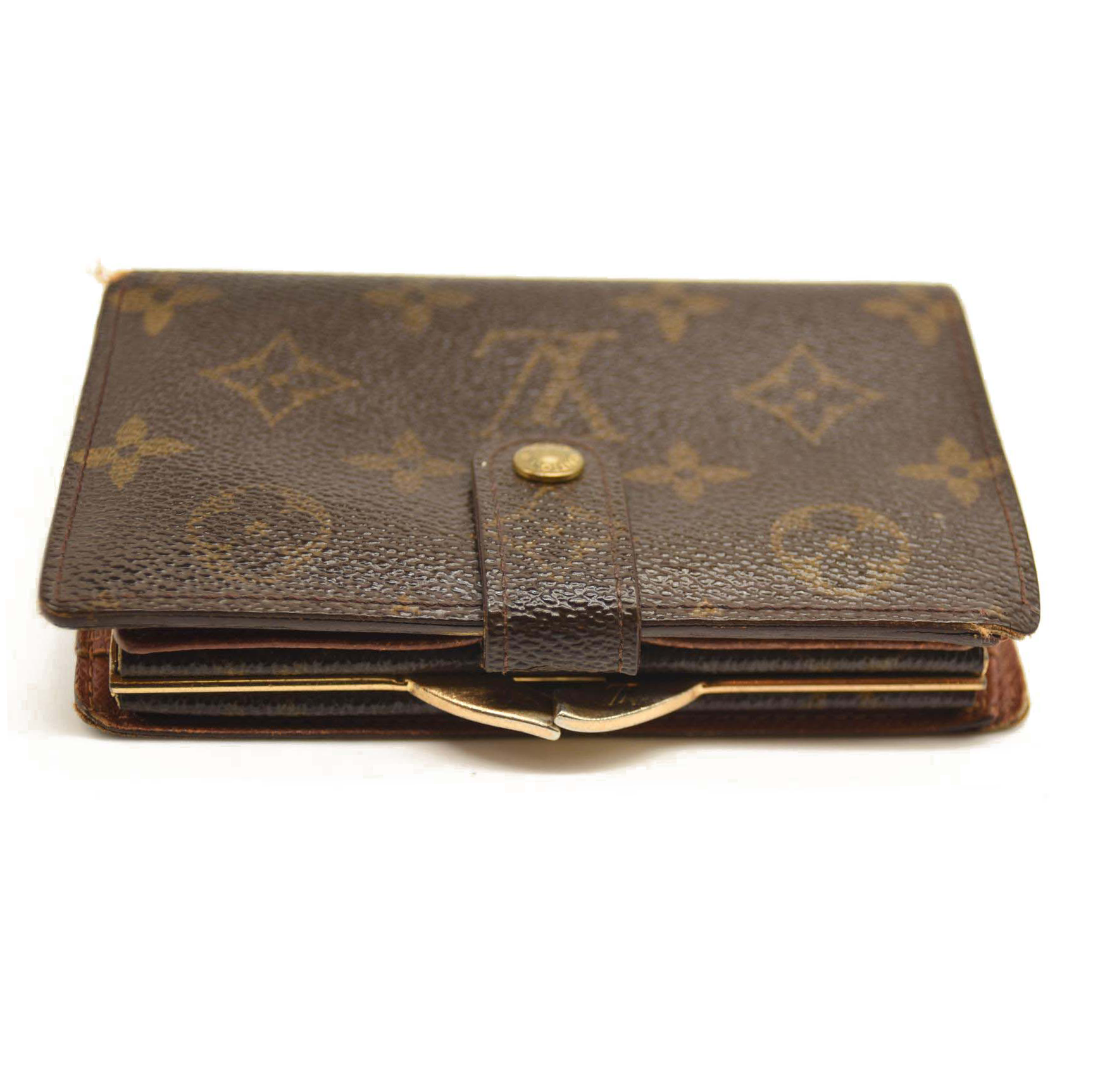 USED Louis Vuitton Monogram French Purse Wallet