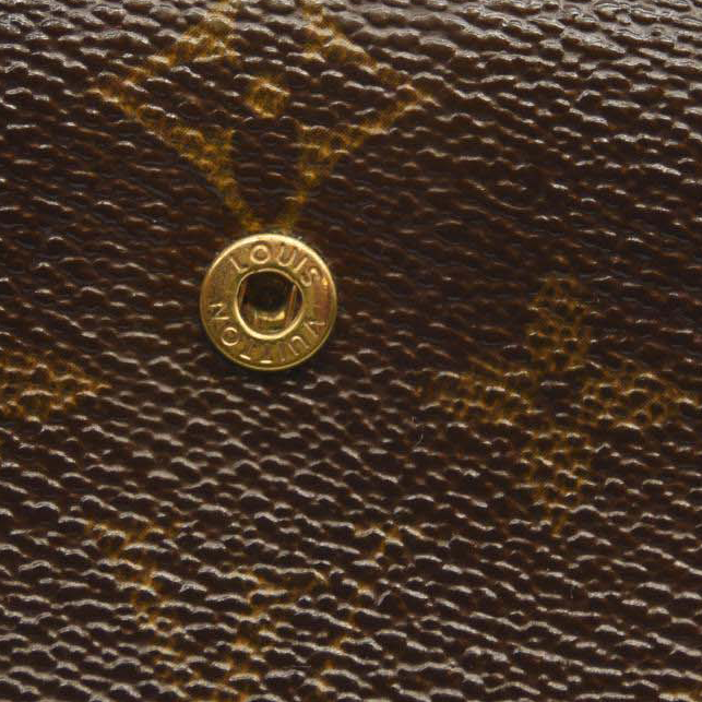 USED Louis Vuitton Monogram French Purse Wallet