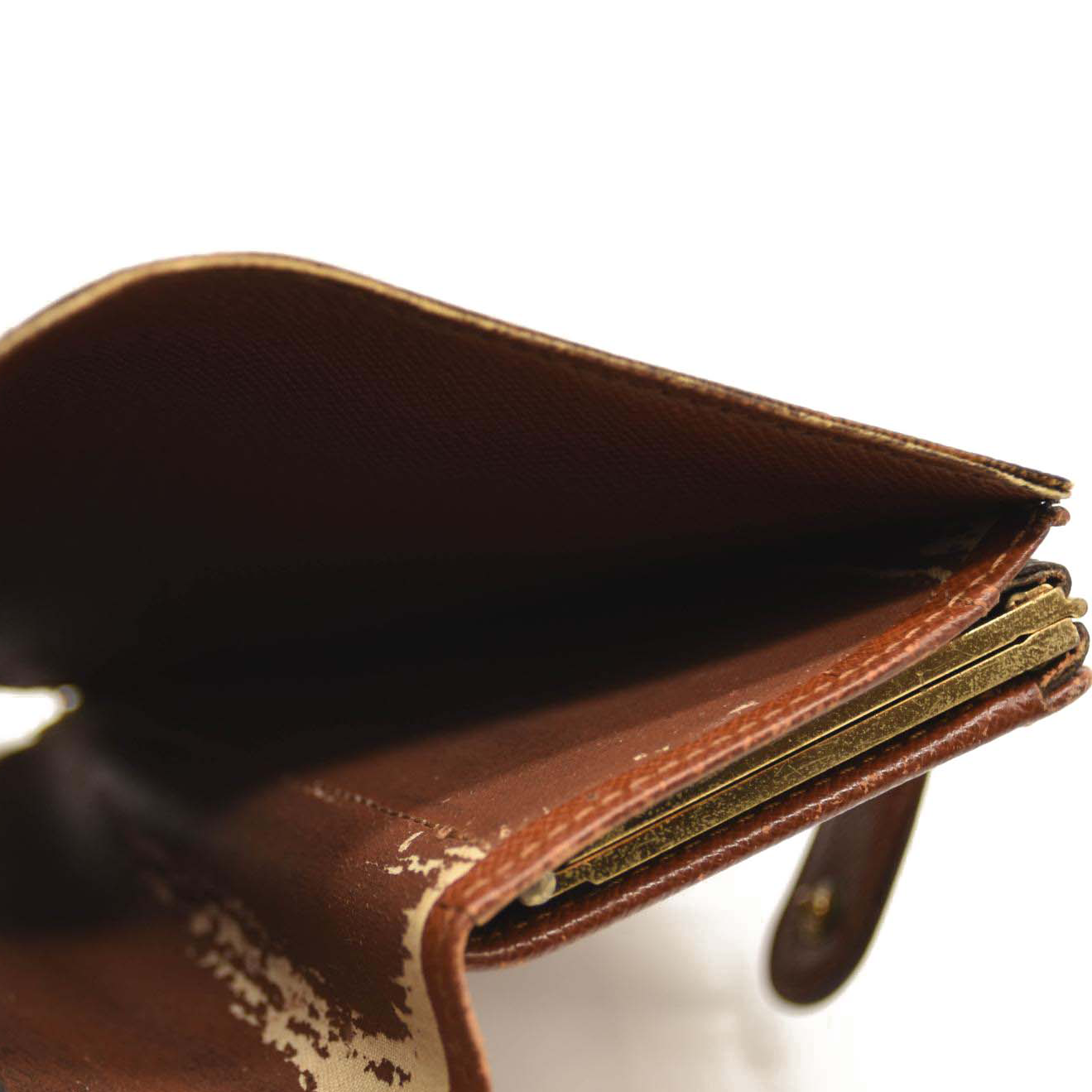 USED Louis Vuitton Monogram French Purse Wallet