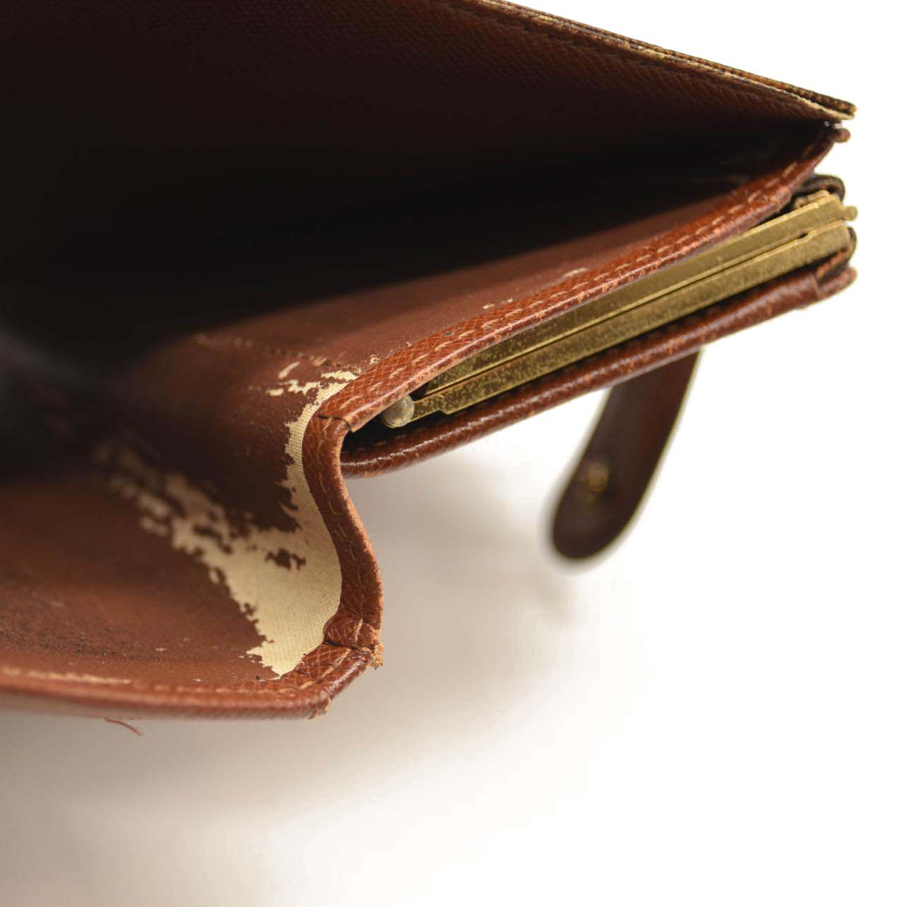 USED Louis Vuitton Monogram French Purse Wallet