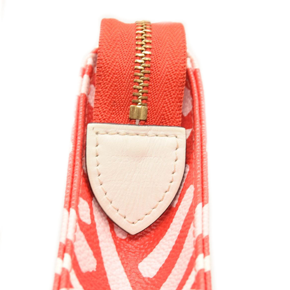 LOUIS VUITTON Monogram Giant Crafty Pochette Toiletry 26 Rouge Rose Creme