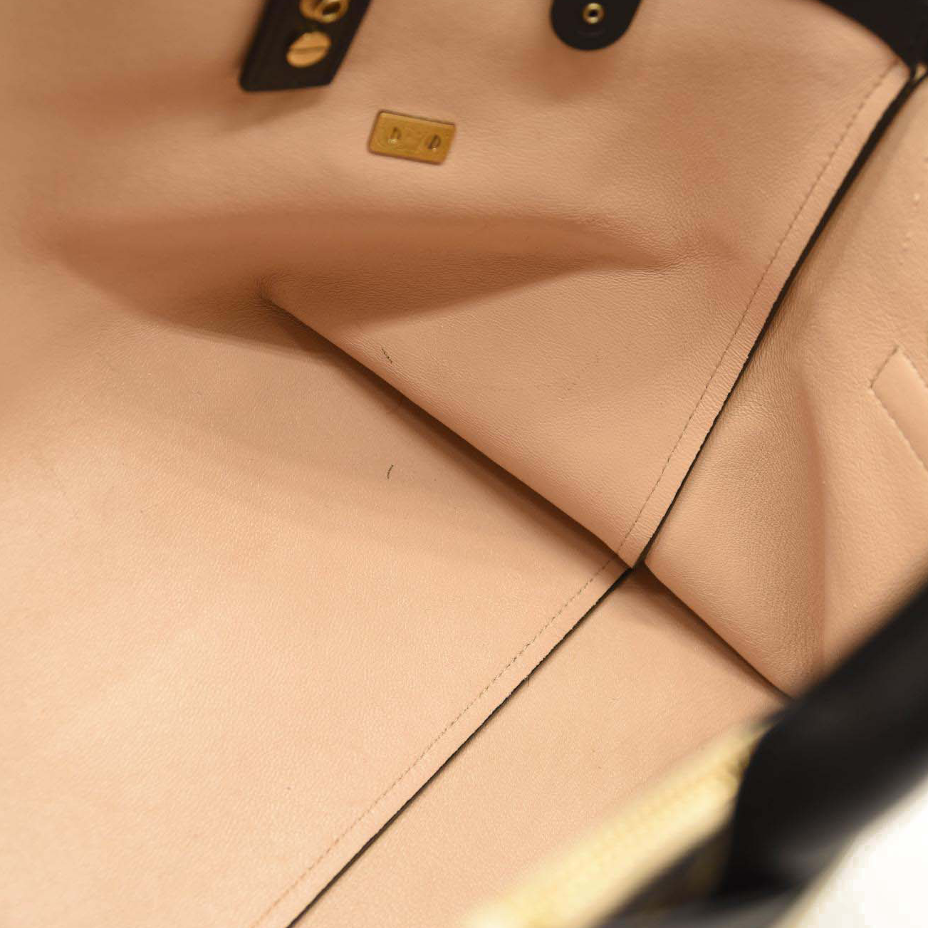 Chloe Grained Charlotte Medium Leather Tote Cream White