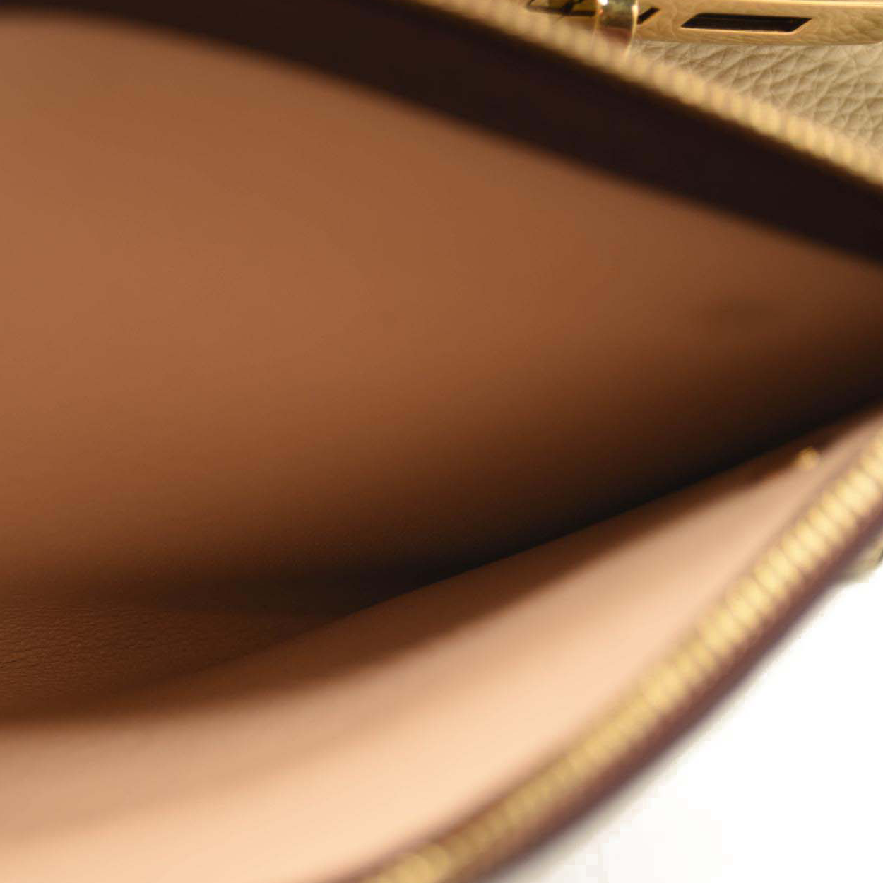 Chloe Grained Charlotte Medium Leather Tote Cream White