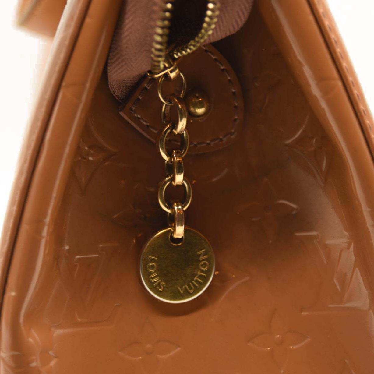Louis Vuitton Vernis Brea GM Beige Poudre