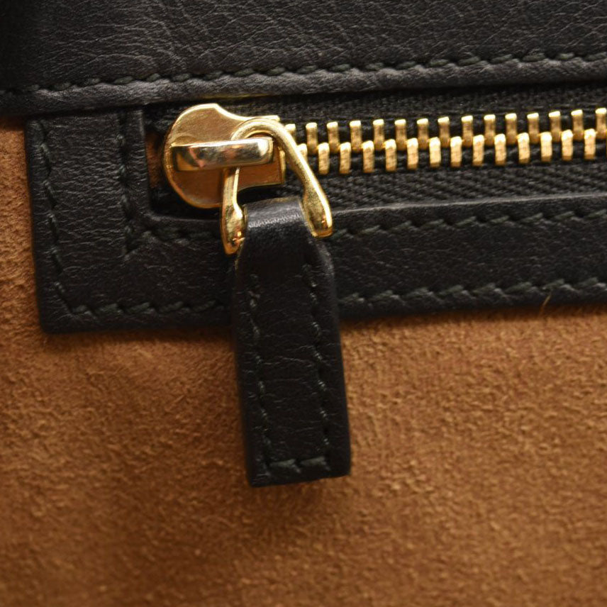 $1980 GUCCI GG Supreme Monogram Calfskin Medium Padlock Shoulder Bag Beige Black Cuir