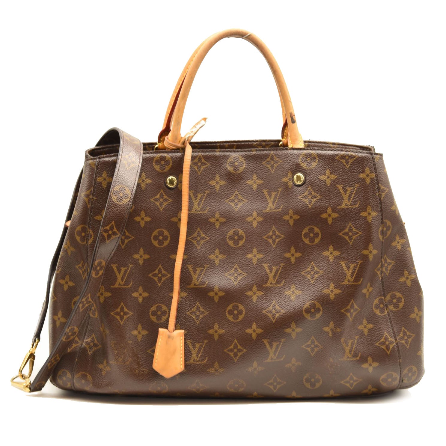 $2910 LOUIS VUITTON Monogram Montaigne GM