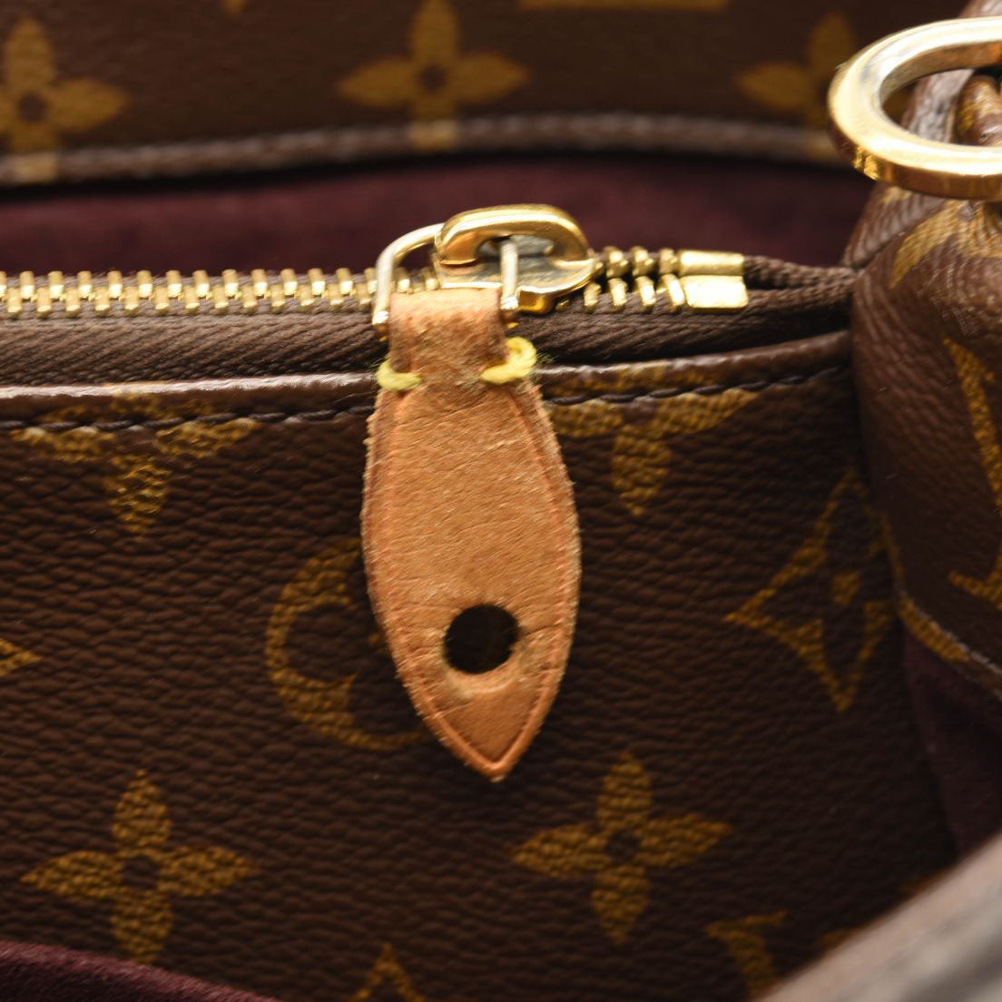 $2910 LOUIS VUITTON Monogram Montaigne GM