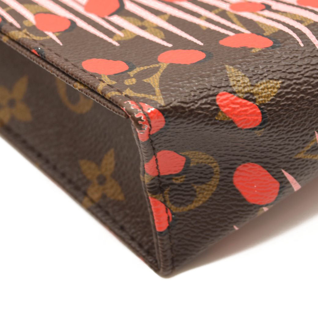 LOUIS VUITTON Monogram Jungle Dots Toiletry Pouch 26 Sugar Pink Poppy